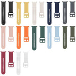 Bracelet de montre en silicone cousu à grain ondulé xDfind pour Samsung Galaxy Watch8 Classic 46 mm / Watch8 44 mm / 40 mm, taille L