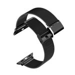 Bracelet de montre en métal à boucle milanaise xDfind, compatible avec Apple Watch 42/44/45/46/49 mm et Apple Watch 38/40/41/S10 42 mm.
