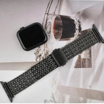 Bracelet de montre magnétique en maille d'acier inoxydable, compatible avec Apple Watch 46 mm / 49 mm / 45 mm / 44 mm et Apple Watch 42 mm / 41 mm / 40 mm / 38 mm.