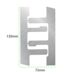 10pcs/Pack Support de boîte d'interrupteur Boîte électrique Pince F Réparateur de prise de courant lâche