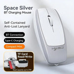 Souris sans fil mini HXSJ M109, clic droit 3D, lecteur de carte TF, boutons silencieux 4D