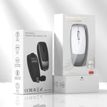Souris sans fil mini HXSJ M109, clic droit 3D, lecteur de carte TF, boutons silencieux 4D