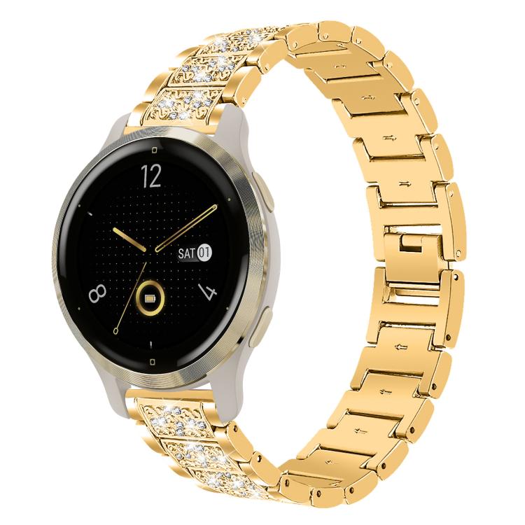 xDfind Diamond Jewelry Steel Watch Band, 20mm For COROS APEX 2 42mm / PACE 2, 20mm For Ticwatch GTH / E3 / E / 2, 22mm For Ticwatch Pro X / Pro3 / Pro / GTX / E2, 20mm For Xiaomi Haylou RS4 Plus LS11, 22mm For Xiaomi Watch S3/2 Pro/S2/S1               ...