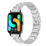 xDfind Diamond Jewelry Steel Watch Band, 20mm For COROS APEX 2 42mm / PACE 2, 20mm For Ticwatch GTH / E3 / E / 2, 22mm For Ticwatch Pro X / Pro3 / Pro / GTX / E2, 20mm For Xiaomi Haylou RS4 Plus LS11, 22mm For Xiaomi Watch S3/2 Pro/S2/S1               ...