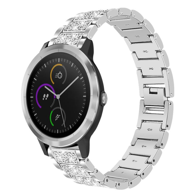 xDfind Diamond Jewelry Steel Watch Band, 20mm For COROS APEX 2 42mm / PACE 2, 20mm For Ticwatch GTH / E3 / E / 2, 22mm For Ticwatch Pro X / Pro3 / Pro / GTX / E2, 20mm For Xiaomi Haylou RS4 Plus LS11, 22mm For Xiaomi Watch S3/2 Pro/S2/S1               ...