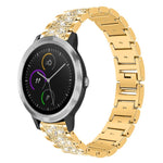 xDfind Diamond Jewelry Steel Watch Band, 20mm For COROS APEX 2 42mm / PACE 2, 20mm For Ticwatch GTH / E3 / E / 2, 22mm For Ticwatch Pro X / Pro3 / Pro / GTX / E2, 20mm For Xiaomi Haylou RS4 Plus LS11, 22mm For Xiaomi Watch S3/2 Pro/S2/S1               ...