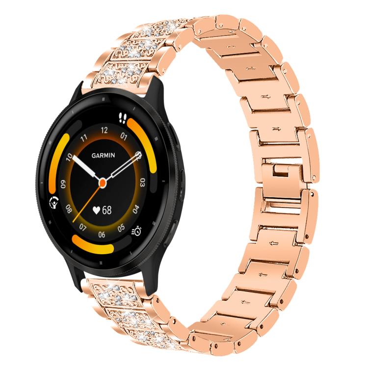 xDfind Diamond Jewelry Steel Watch Band, 20mm For COROS APEX 2 42mm / PACE 2, 20mm For Ticwatch GTH / E3 / E / 2, 22mm For Ticwatch Pro X / Pro3 / Pro / GTX / E2, 20mm For Xiaomi Haylou RS4 Plus LS11, 22mm For Xiaomi Watch S3/2 Pro/S2/S1               ...
