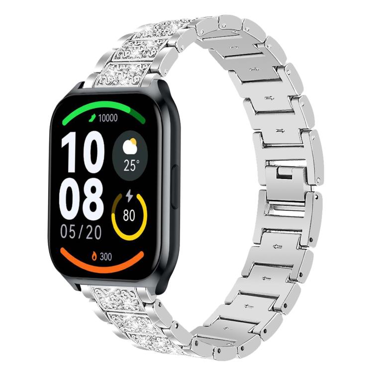 xDfind Diamond Jewelry Steel Watch Band, 20mm For COROS APEX 2 42mm / PACE 2, 20mm For Ticwatch GTH / E3 / E / 2, 22mm For Ticwatch Pro X / Pro3 / Pro / GTX / E2, 20mm For Xiaomi Haylou RS4 Plus LS11, 22mm For Xiaomi Watch S3/2 Pro/S2/S1               ...