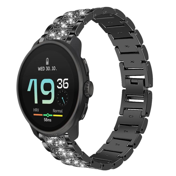 xDfind Diamond Jewelry Steel Watch Band, 20mm For COROS APEX 2 42mm / PACE 2, 20mm For Ticwatch GTH / E3 / E / 2, 22mm For Ticwatch Pro X / Pro3 / Pro / GTX / E2, 20mm For Xiaomi Haylou RS4 Plus LS11, 22mm For Xiaomi Watch S3/2 Pro/S2/S1               ...