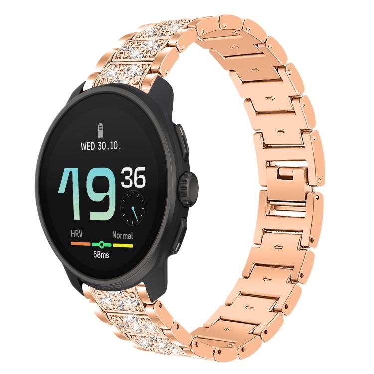 xDfind Diamond Jewelry Steel Watch Band, 20mm For COROS APEX 2 42mm / PACE 2, 20mm For Ticwatch GTH / E3 / E / 2, 22mm For Ticwatch Pro X / Pro3 / Pro / GTX / E2, 20mm For Xiaomi Haylou RS4 Plus LS11, 22mm For Xiaomi Watch S3/2 Pro/S2/S1               ...