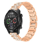 xDfind Diamond Jewelry Steel Watch Band, 20mm For COROS APEX 2 42mm / PACE 2, 20mm For Ticwatch GTH / E3 / E / 2, 22mm For Ticwatch Pro X / Pro3 / Pro / GTX / E2, 20mm For Xiaomi Haylou RS4 Plus LS11, 22mm For Xiaomi Watch S3/2 Pro/S2/S1               ...