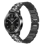 xDfind Diamond Jewelry Steel Watch Band, 20mm For COROS APEX 2 42mm / PACE 2, 20mm For Ticwatch GTH / E3 / E / 2, 22mm For Ticwatch Pro X / Pro3 / Pro / GTX / E2, 20mm For Xiaomi Haylou RS4 Plus LS11, 22mm For Xiaomi Watch S3/2 Pro/S2/S1               ...