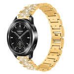 xDfind Diamond Jewelry Steel Watch Band, 20mm For COROS APEX 2 42mm / PACE 2, 20mm For Ticwatch GTH / E3 / E / 2, 22mm For Ticwatch Pro X / Pro3 / Pro / GTX / E2, 20mm For Xiaomi Haylou RS4 Plus LS11, 22mm For Xiaomi Watch S3/2 Pro/S2/S1               ...