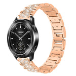 xDfind Diamond Jewelry Steel Watch Band, 20mm For COROS APEX 2 42mm / PACE 2, 20mm For Ticwatch GTH / E3 / E / 2, 22mm For Ticwatch Pro X / Pro3 / Pro / GTX / E2, 20mm For Xiaomi Haylou RS4 Plus LS11, 22mm For Xiaomi Watch S3/2 Pro/S2/S1               ...