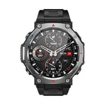 Montre connectée KT85 pour les sports outdoor, écran 1,43 pouce, étanche 5 ATM, avec lampe torche puissante.
