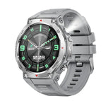 Montre connectée KT85 pour les sports outdoor, écran 1,43 pouce, étanche 5 ATM, avec lampe torche puissante.