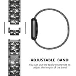 xDfind Diamond Jewelry Stainless Steel Watch Band, For Xiaomi Band 10 Pro / 9 Pro / Redmi Watch 6, For Xiaomi Smart Band 10 / 9 / 8 / NFC 14mm, For Redmi Watch 3 Active / Lite 20mm, For Redmi Watch 3 20mm