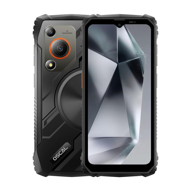 Blackview Oscal Marine 1, Android 15 de 6,56 pouces, Unisoc UMS9230E T615 Octa Core, Réseau : 4G, OTG, NFC, 4 Go+128 Go