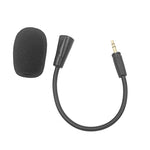 Microphone d'interphone flexible pour casque de jeu Turtle Beach Ear Force PX4 / PX5, 2,5 mm droit, 3,5 mm droit
