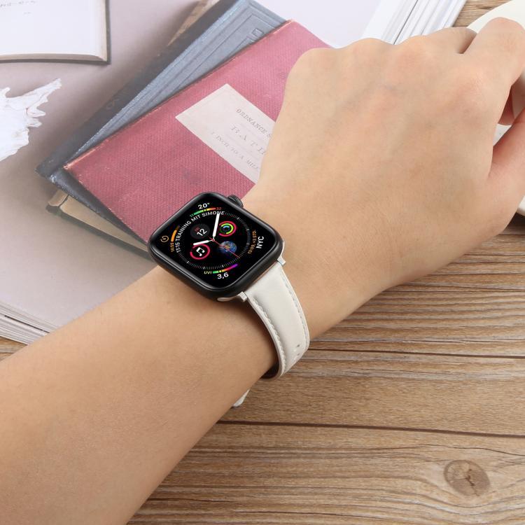 Bracelet de montre en cuir microfibre de soie, compatible avec Apple Watch 46 mm / 49 mm / 45 mm / 44 mm et Apple Watch 42 mm / 41 mm / 40 mm / 38 mm.