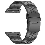 Bracelet de montre en alliage de titane avec boucle plate à dégagement rapide de 26 mm, pour Apple Watch 46 mm / 49 mm / 45 mm / 44 mm