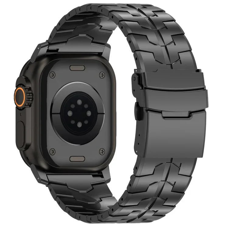 Bracelet de montre en alliage de titane avec boucle plate à dégagement rapide de 26 mm, pour Apple Watch 46 mm / 49 mm / 45 mm / 44 mm
