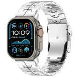 Bracelet de montre en alliage de titane avec boucle plate à dégagement rapide de 26 mm, pour Apple Watch 46 mm / 49 mm / 45 mm / 44 mm