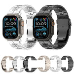 Bracelet de montre en alliage de titane avec boucle plate à dégagement rapide de 26 mm, pour Apple Watch 46 mm / 49 mm / 45 mm / 44 mm