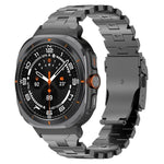 Bracelet de montre en alliage de titane avec boucle déployante papillon, pour Samsung Galaxy Watch Ultra 47mm / Ultra 2025