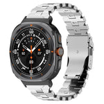 Bracelet de montre en alliage de titane avec boucle déployante papillon, pour Samsung Galaxy Watch Ultra 47mm / Ultra 2025