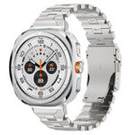 Bracelet de montre en alliage de titane avec boucle déployante papillon, pour Samsung Galaxy Watch Ultra 47mm / Ultra 2025