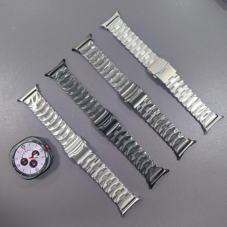Bracelet de montre en alliage de titane avec boucle déployante papillon, pour Samsung Galaxy Watch Ultra 47mm / Ultra 2025