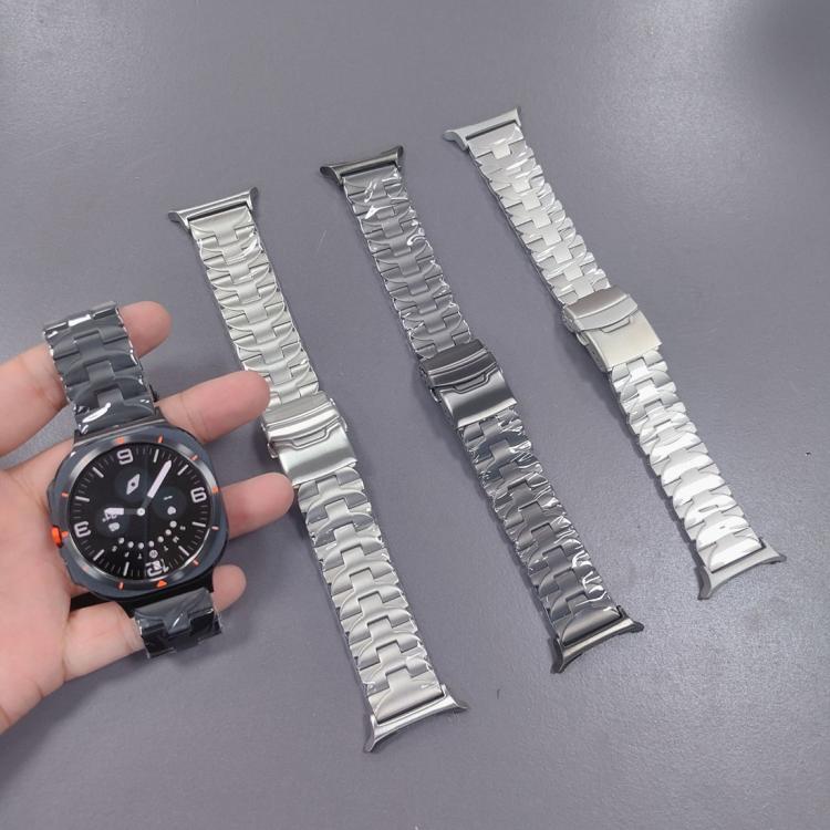 Bracelet de montre en alliage de titane avec boucle déployante papillon, pour Samsung Galaxy Watch Ultra 47mm / Ultra 2025