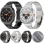 Bracelet de montre en alliage de titane avec boucle déployante papillon, pour Samsung Galaxy Watch Ultra 47mm / Ultra 2025