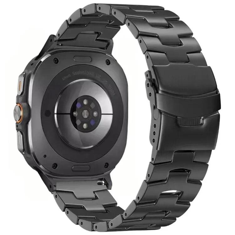 Bracelet de montre en alliage de titane avec boucle de sécurité, pour Samsung Galaxy Watch Ultra 47mm / Ultra 2025