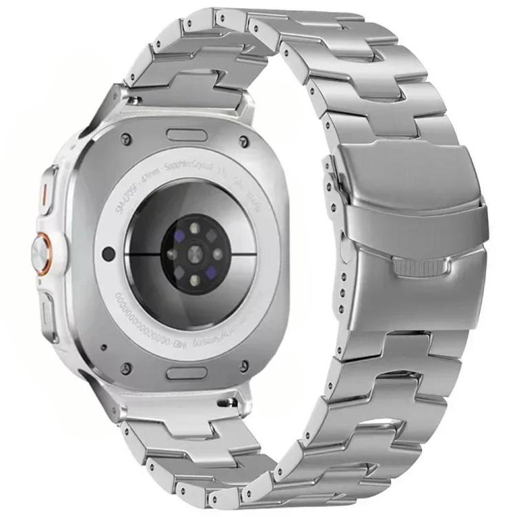 Bracelet de montre en alliage de titane avec boucle de sécurité, pour Samsung Galaxy Watch Ultra 47mm / Ultra 2025