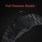 Bracelet de montre en alliage de titane avec boucle de sécurité, pour Samsung Galaxy Watch Ultra 47mm / Ultra 2025
