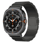 One Beads Magnetic Buckle Titanium Alloy Watch Band, For Samsung Galaxy Watch Ultra / Ultra 2025, For Samsung Galaxy Watch8 / Watch8 Classic