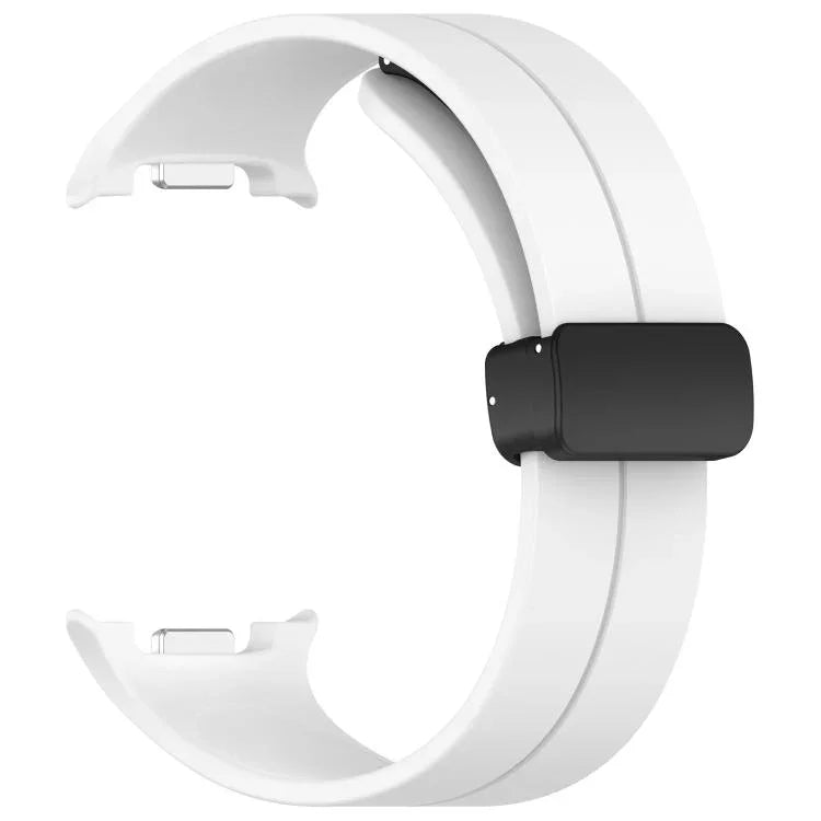 Bracelet de montre magnétique en silicone noir pliable xDfind, pour Samsung Galaxy Watch8 / Watch8 Classic
