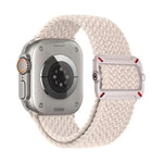 Bracelet de montre en nylon tressé avec boucle mécanique à double boucle, pour Apple Watch 46 mm / 49 mm / 45 mm / 44 mm
