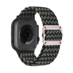 Bracelet de montre en nylon tressé avec boucle mécanique à double boucle, pour Apple Watch 42 mm / 41 mm / 40 mm / 38 mm