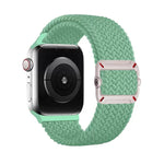 Bracelet de montre en nylon tressé avec boucle mécanique à double boucle, pour Apple Watch 42 mm / 41 mm / 40 mm / 38 mm