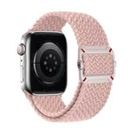 Bracelet de montre en nylon tressé avec boucle mécanique à double boucle, pour Apple Watch 42 mm / 41 mm / 40 mm / 38 mm