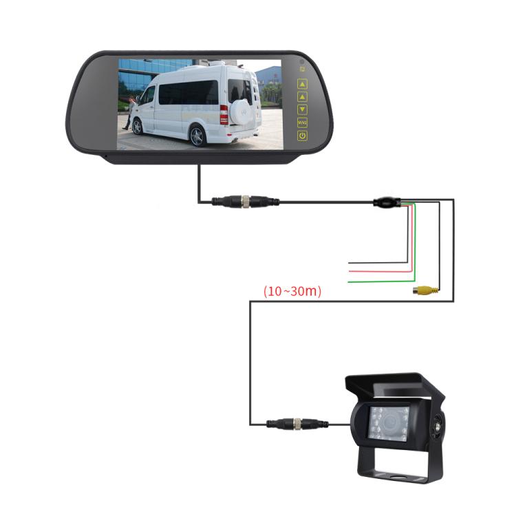 7 inch Car Reversing Rearview Camera Monitor Kit, Car Rearview Camera Monitor Kit