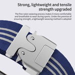 Bracelet de montre xDfind en nylon tressé à 3 bandes avec boucle parachute, compatible avec Apple Watch 42/44/45/46/49 mm et Apple Watch 38/40/41/S10 42 mm.