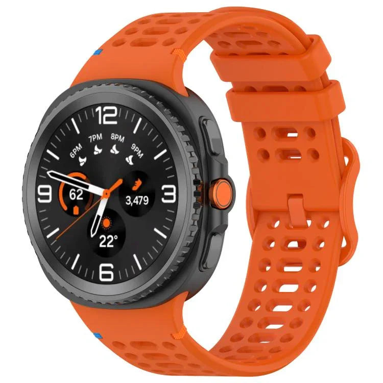 xDfind Ladder Buckle Silicone Watch Band, For Samsung Galaxy Watch8 / Watch8 Classic