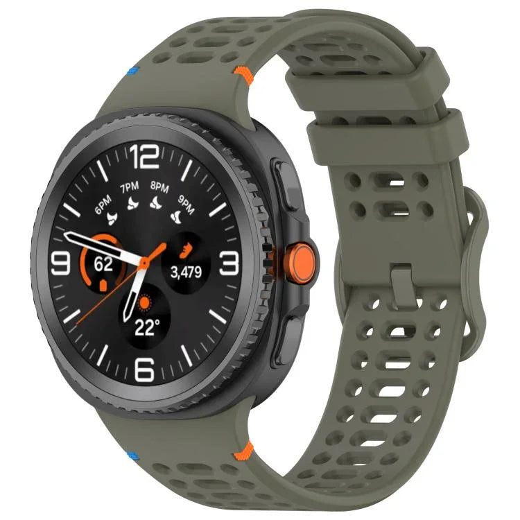 xDfind Ladder Buckle Silicone Watch Band, For Samsung Galaxy Watch8 / Watch8 Classic