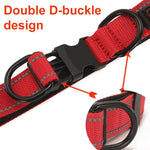 Collier Réfléchissant pour Animaux de Compagnie, Boucle Noire en Nylon, S, M, L, Collier en Nylon, S, Collier en Nylon, M, Collier en Nylon, L