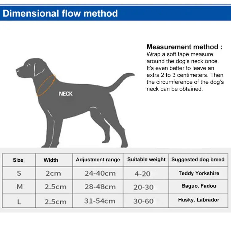 Pet Reflective Collar Waterproof Cloth Black Buckle with 1.8m Leash, Waterproof Collar + Leash, S, Waterproof Collar + Leash, M, Waterproof Collar + Leash, L