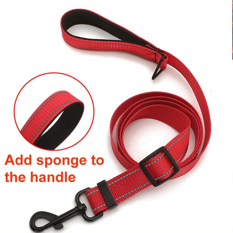 Laisse réfléchissante en nylon pour animaux de compagnie de 1,8 m, Laisse, S, Laisse, M, Laisse, L